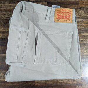 Levi's 513 Beige 38x32 Jeans